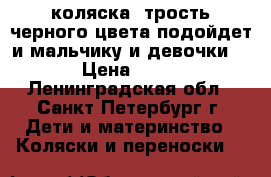 коляска -трость черного цвета подойдет и мальчику и девочки!:-) › Цена ­ 3 500 - Ленинградская обл., Санкт-Петербург г. Дети и материнство » Коляски и переноски   
